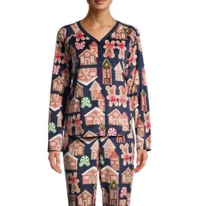 Adorable Mickey Mouse Gingerbread House Jammies!
